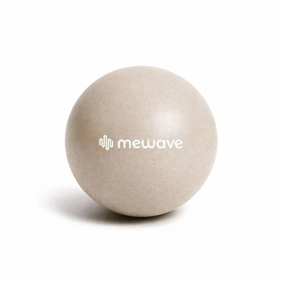 Mewave© Pilates Bal - 25 cm Yogabal - Antislip - Beige