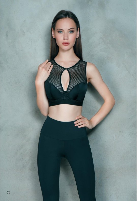 MILENKA zwarte legging met shaping effect maat XL valt als maat L van MILENKA