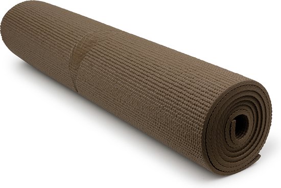 MindBaas - Yoga Mat (extra dik) - Fitness Mat - Eco - Antislip - Donkergroen - 183 x 61 x 0.6 cm van MindBaas