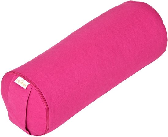 Mini Yoga Bolster Nekrol in Magenta voor Ondersteuning van MINI