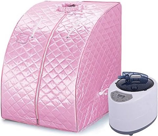 Mobiele Sauna - Draagbare Sauna - Sauna tent - Roze van Luvia Life