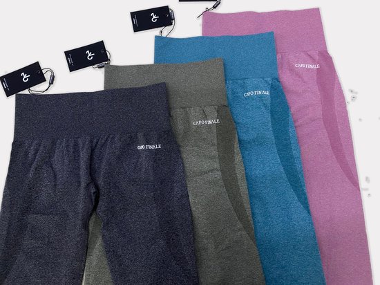 Modesty High-Waist Legging | CAPO FINALE - Leggings | S | Kleur Blauw van CAPO FINALE