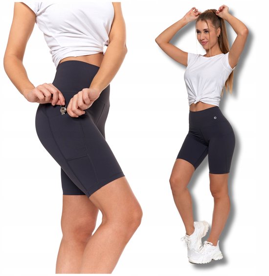 Moraj - Sportlegging - Wijd Uitlopende Kashand - Hoog Gesneden - Extra Zakken van Merkloos
