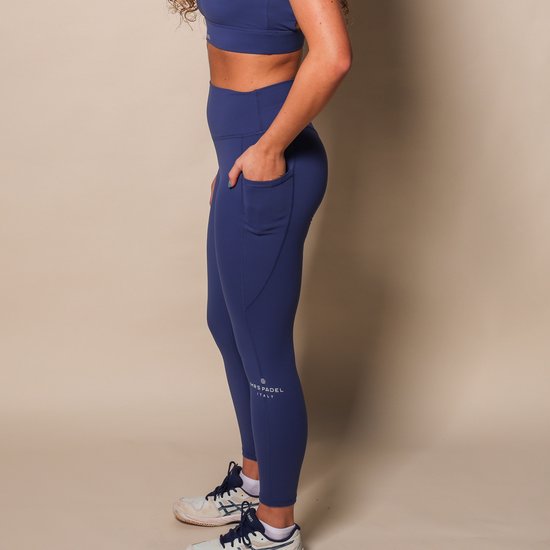 Mrs Padel - Legging - Navy blue - Maat M van Mrs padel