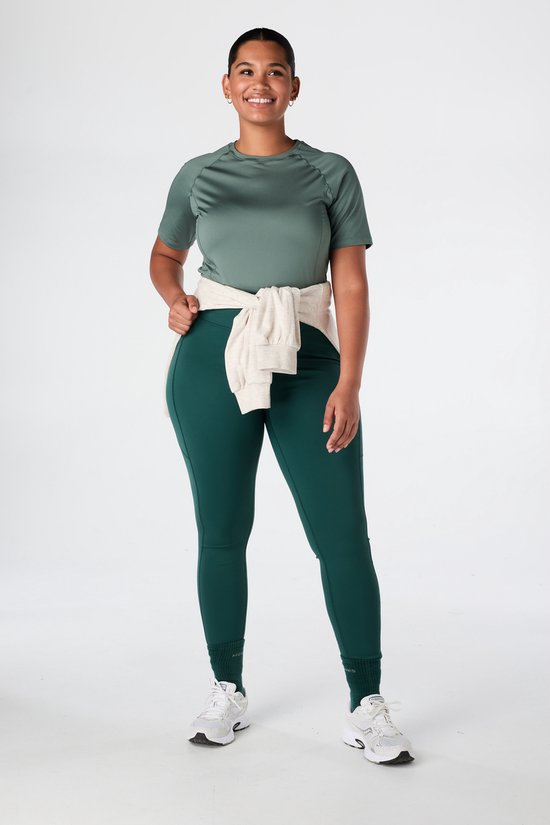 MS Mode Sportswear Sportlegging met zijzakken