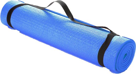 Multifunctionele extra dikke fitness- en oefenmat met draagriem hoge dichtheid anti-scheur