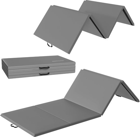Multifunctionele gymnastiekmat - Extra dik en scheurvast - 122 x 30 x 5 cm