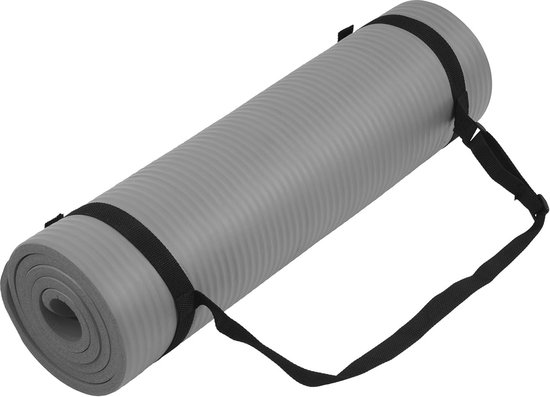 Multifunctionele Yogamat met Draagriem - Antislip, 1/2 Inch Dikke en Lichtgewicht