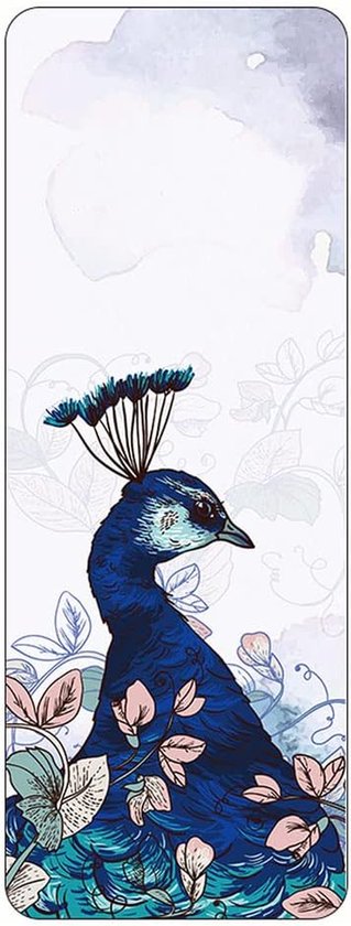 Multifunctionele Yogamat - Pilates Mat - Fitness Training - Ultra Dun - 183 cm - Peacock