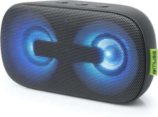 Muse M-370DJ - Mobiele bluetooth speaker met discoverlichting van Muse