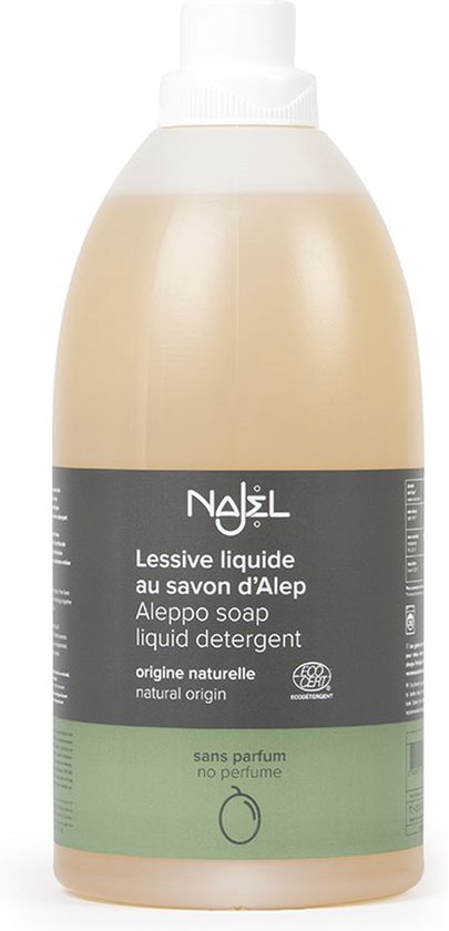 Najel Aleppo Aleppo ecologische vloeibare olijfzeep voor de was (2000ml) van Merkloos
