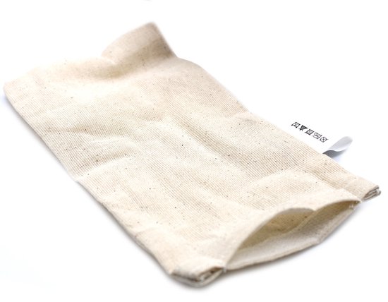 Natuurlijk katoenen oogkussen zonder vulling - inhoud 113 gram - 4 stuks van Merkloos