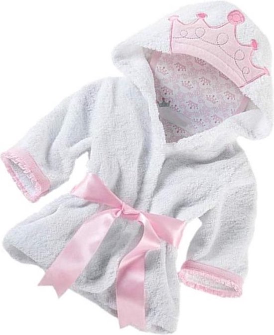 New Age Devi - Badjasje - inclusief kam en borsteltje - in stralend wit! van New Age Devi