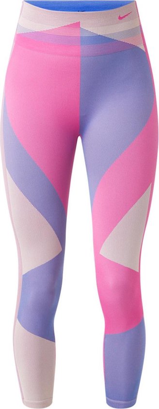 Nike High waist cropped trainingslegging met Dri-FIT - Maat S van Nike