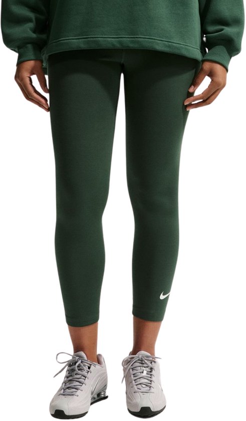 Nike Legging Dames Sportswear Classic Groen - Maat L van Merkloos