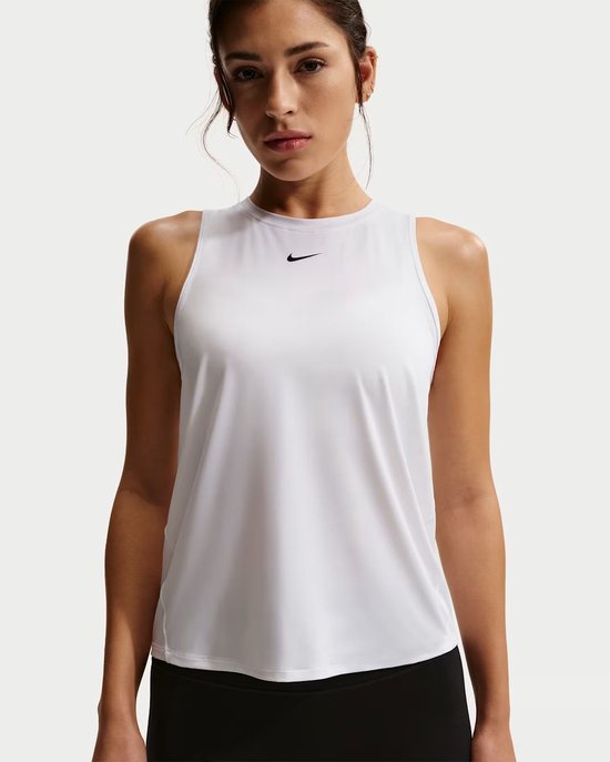NIKE - one classic women's dri-fit ta - Training singlet dames - Wit