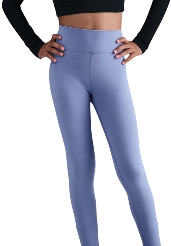 Nike One Dri-FIT Legging - Paars - Maat XS (122/128) - Meisjes - Kids van Merkloos