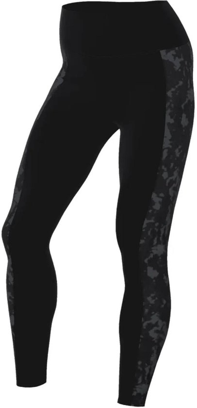 Nike One High-Waisted Sportlegging Dames Kort Zwart S/36.