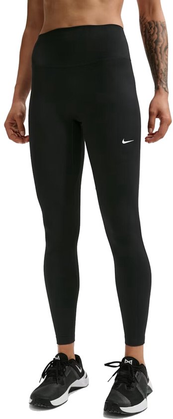 Nike One Seamless Dames Tight Hj9195-013 - Kleur Zwart-multicolour - Maat XS van Merkloos