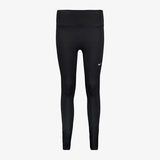 Nike One Seamless Front dames sportlegging zwart - Maat S