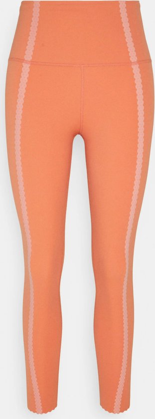 Nike Performance LUXE EYLET 7/8 Yoga Legging - Oranje - Maat M van Nike