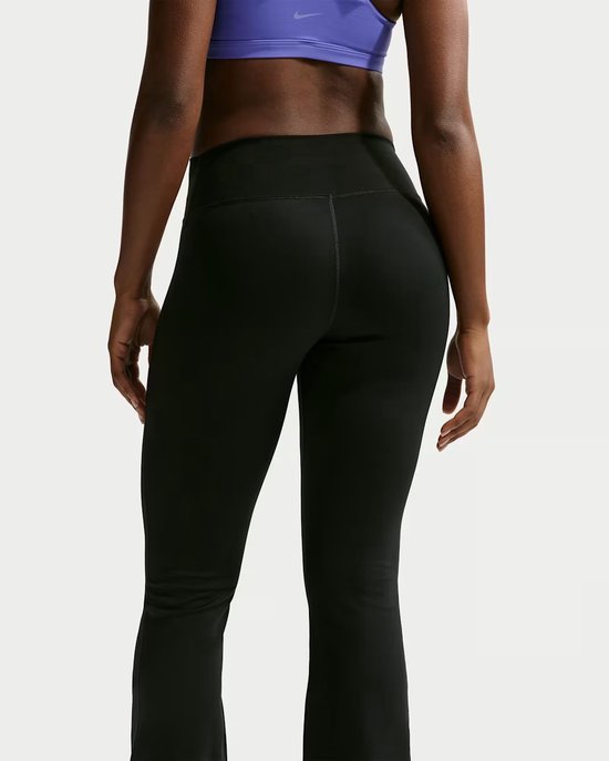 Nike Sportbroek One High Waist Flared Dames - Maat XS van Merkloos