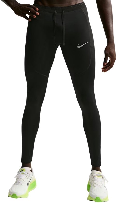 Nike Stride Dri-FIT Hardlooptights Heren - Lange Running Tight - Sportlegging - Zwart - Maat S