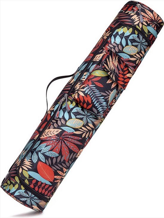 Nixnix® - Yogamat tas met rits - 76 x 16 cm - Rood - Waterproof