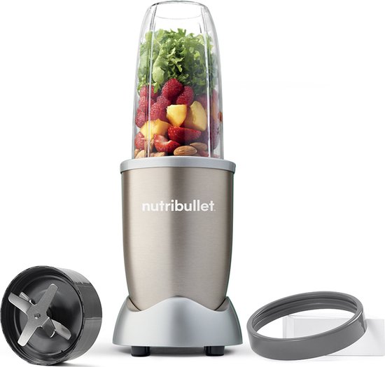 Nutribullet Pro Blender - 900 Watt - Incl. Digitaal Receptenboek - Champagne van Nutribullet