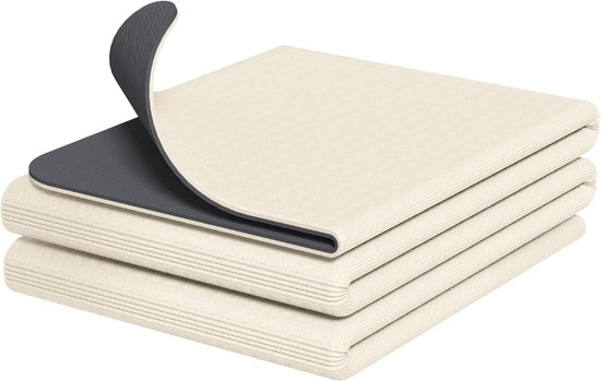 Octav8® Sportmat - Vloerbeschermer - Antislipmat - 6mm Dik - Opvouwbare Yogamat van Merkloos
