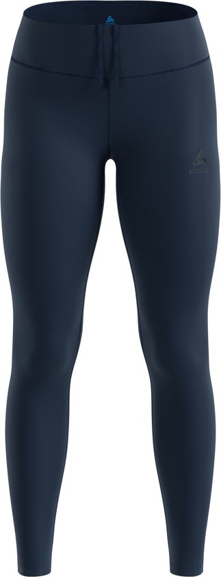 Odlo Essential Warm Tights Dames - Navy - Maat M van Merkloos