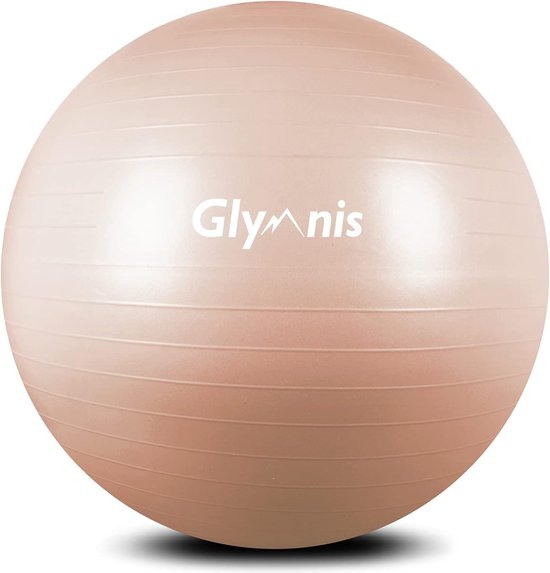 Oefenbal Zitbal 55cm 65cm 75cm Dikke Pilatesbal incl. Luchtpomp Robuust 300kg van MediQo-line