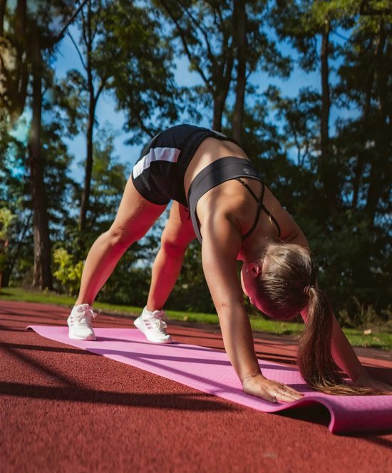 Oefenmat Loap Roof Yogamat Dikte 0,6 cm Roze