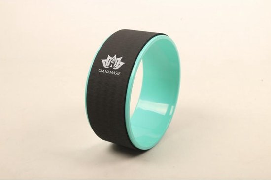 Om Namaste Eko Yogawiel TPE + ABS - Zwart & Groen van Om Namaste