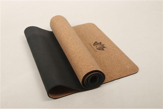 Om Namaste Kurk-Rubber Yogamat van Om Namaste