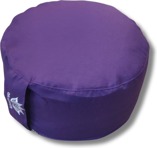 Om Namaste meditatiekussen comfort paars - 15cm van Om Namaste