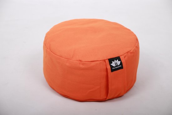 Om Namaste Meditatiekussen Rond - Pro Rondo - Oranje van Om Namaste