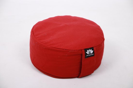 Om Namaste Meditatiekussen Rond - Pro Rondo - Terra Rood van Om Namaste