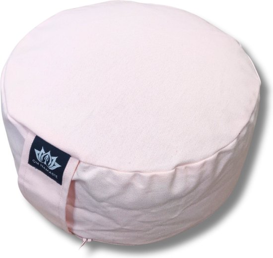 Om Namaste Meditatiekussen Rond – Roze – Pro Rondo van Om Namaste