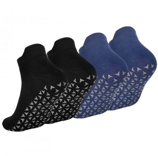 Omgoods - Antislip Yoga Sokken voor Dames en Heren, 2 Paar
