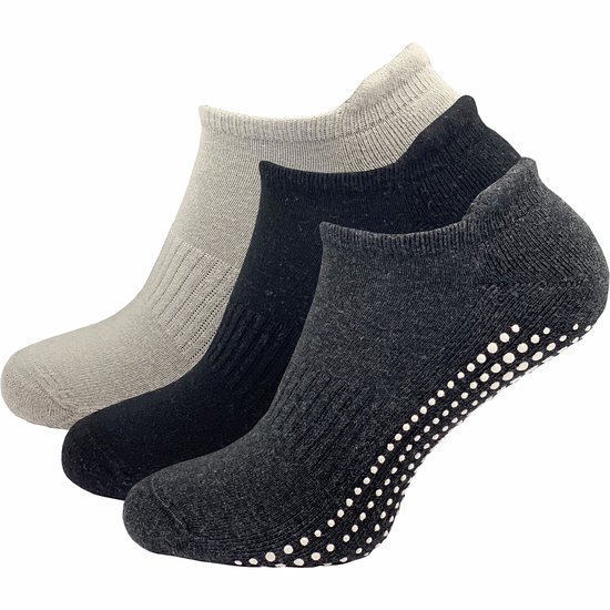 Omgoods - Dames Yoga en Pilates Sokken - Antislip Stopper Sokken (3 Paar) van Omgoods