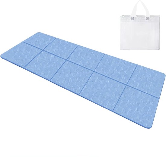 Omgoods - Opvouwbare Yogamat voor Reizen - Lichtgewicht Antislip Fitnessmat