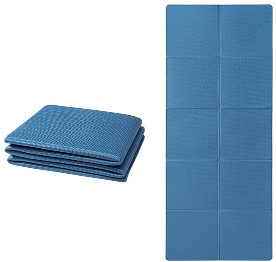 Omgoods - Vouwbare Yoga Mat - Antislip Fitness Mat - Lichtgewicht Gymnastiek Mat voor Thuis en Op Reis van Omgoods