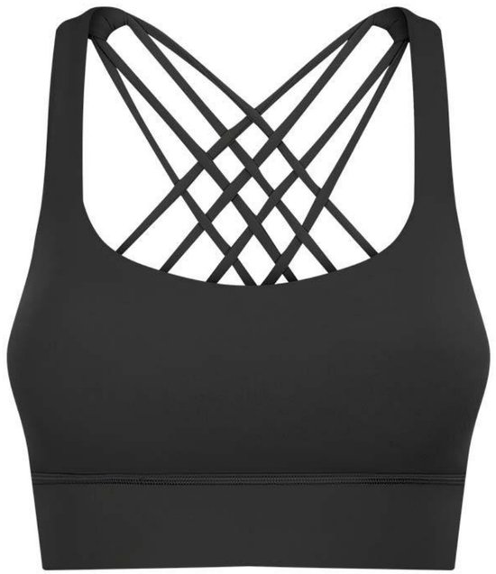 Onderkleding – S – Maat 4 – Bovenwijdte 66 cm – Zoomwijdte 60 cm – Gewicht 42,5–50 kg – Beugelloze bh – Bh in hemdjesmodel – Sport-bh – Yoga-bh – Huidvriendelijk & ademend – Damesondergoed – Loungewear-bh