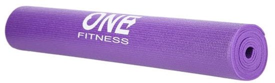 ONE FITNESS YM01 - Yogamat - Antislip - Lichtgewicht - PVC