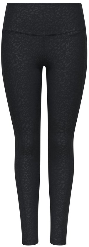 ONLY PLAY ONPRYA-1-ALMA LIFE HW AOP PCK TIGHTS Dames Legging - Black W. Leo Heat van Merkloos