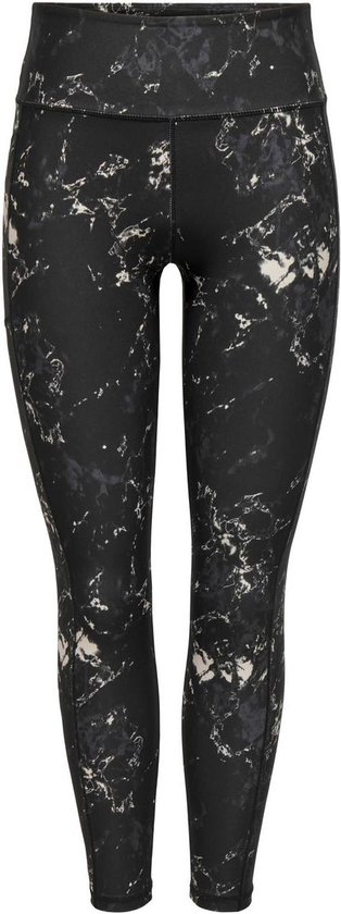 ONLY PLAY ONPRYA-2-SPACE LIFE HW PCK TIGHTS NOOS Dames Legging - Black W. Pumice Stone van Merkloos