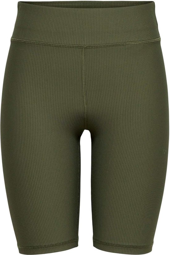 ONP JANA - HOGE TAILLE - LANGE SHORT - GROEN - DAMES - MAAT XS - van ONLY PLAY