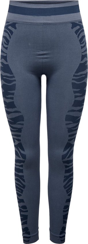 ONPBAHA HW LEGGING- DAMES - MAAT L - KLEUR BLAUW - van ONLY PLAY