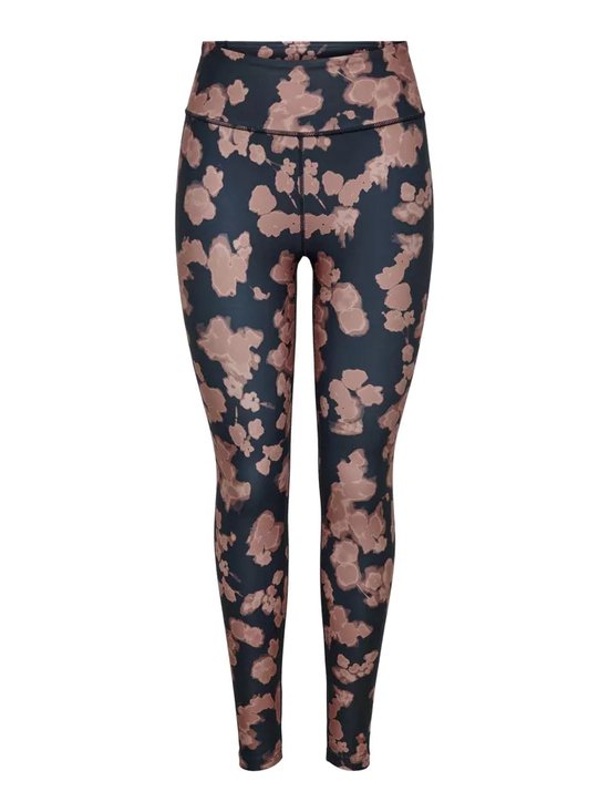 ONPRYA-1-ELLE - LEGGING - SPORT - DAMES - GRIJS/BLAUW-ROSE - DAMES - MAAT L - van Merkloos